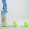 Compact and retractable tennis ball collector, easy to store and transport. 